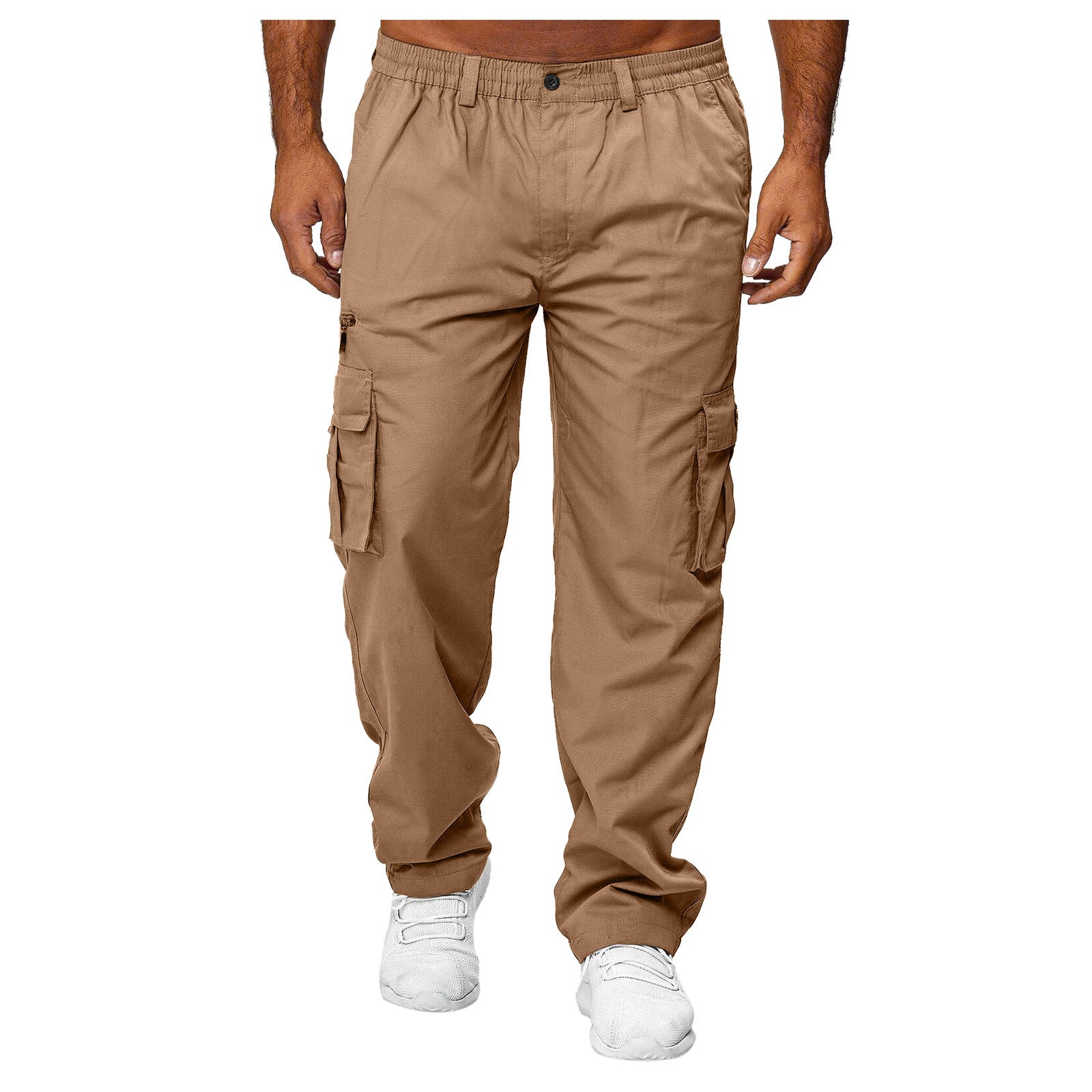 Men's Casual Multi Pocket Loose Cargo Outdoor Pant 15