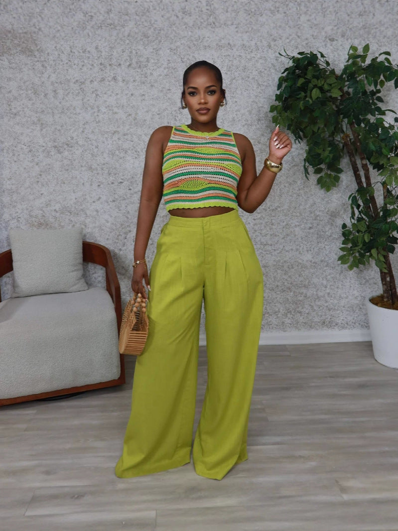 Women's Casual Straight-Leg Pants 3