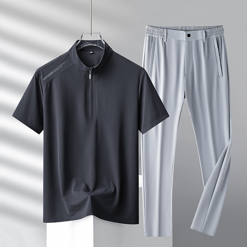Men's Casual Sports two-piece set 11