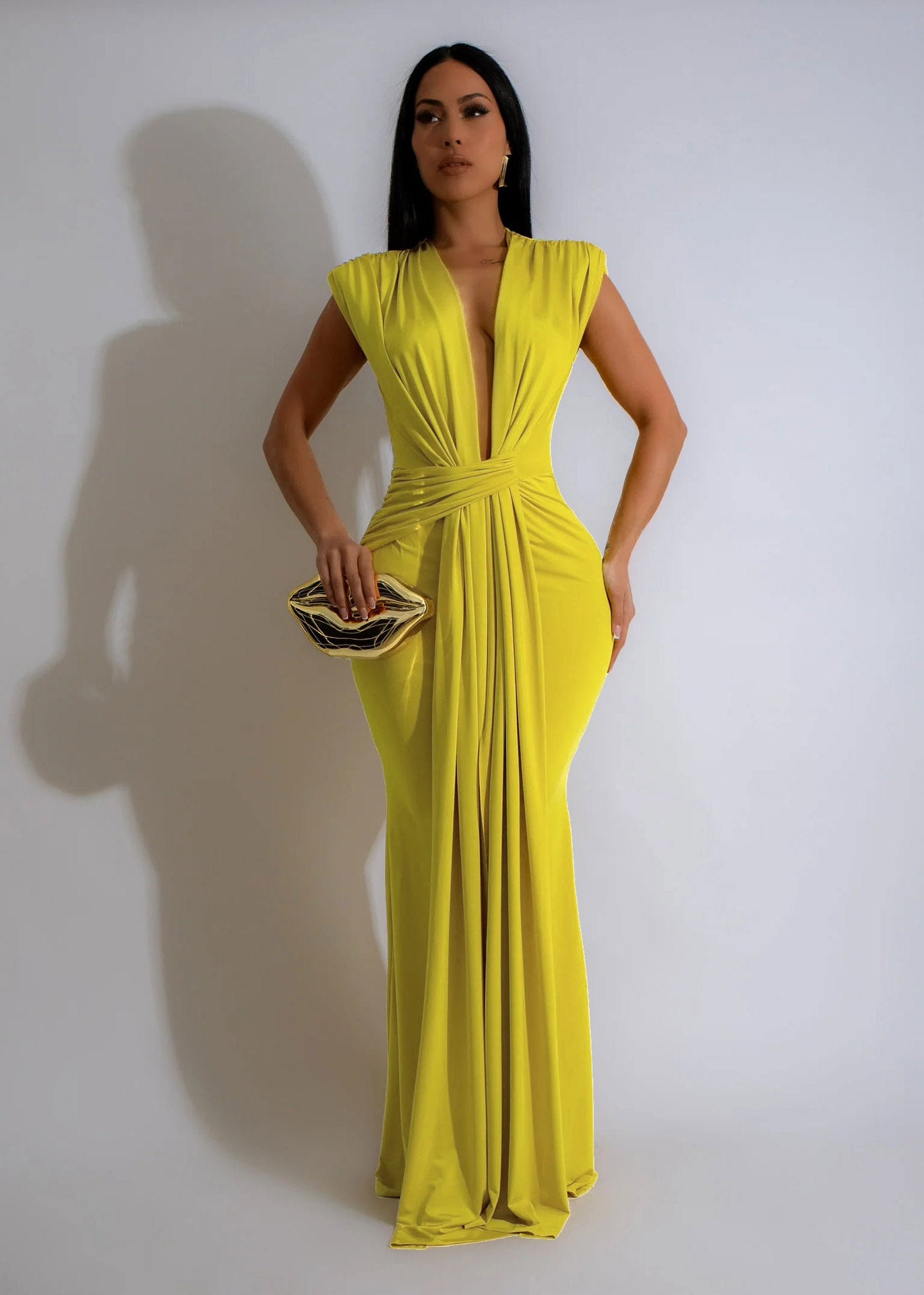 Women Sexy Sleeveless Maxi Dress 4