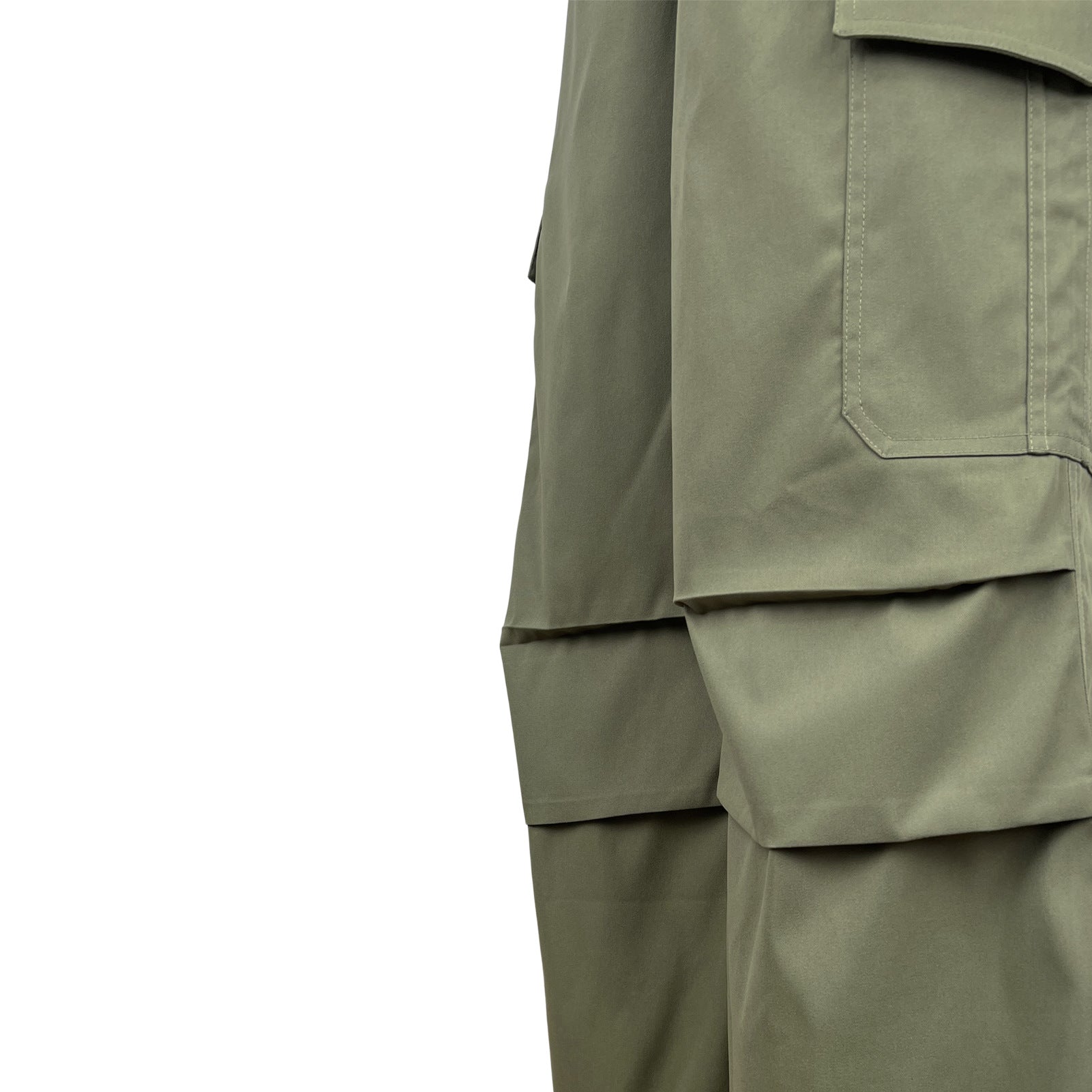 Women's Comfortable Loose Lace-Up Multi-Pocket Straight Cargo Casual Pants 21