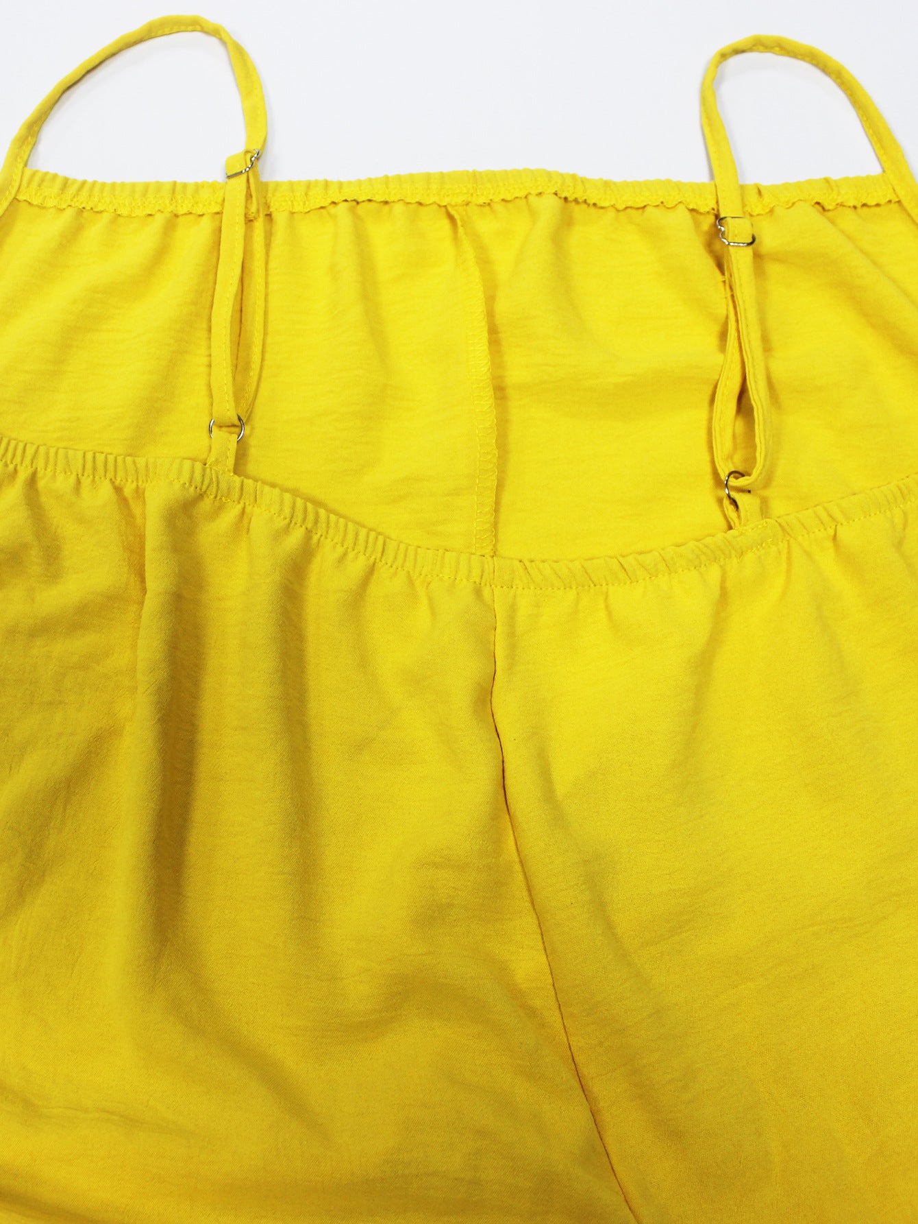 Women's Fashion Solid Color Strap Sleeveless Casual Loose Jumpsuit 6