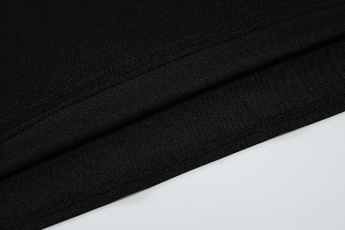 Women Sexy Off Shoulder Layered Contrast Raglan Mini Dress 15