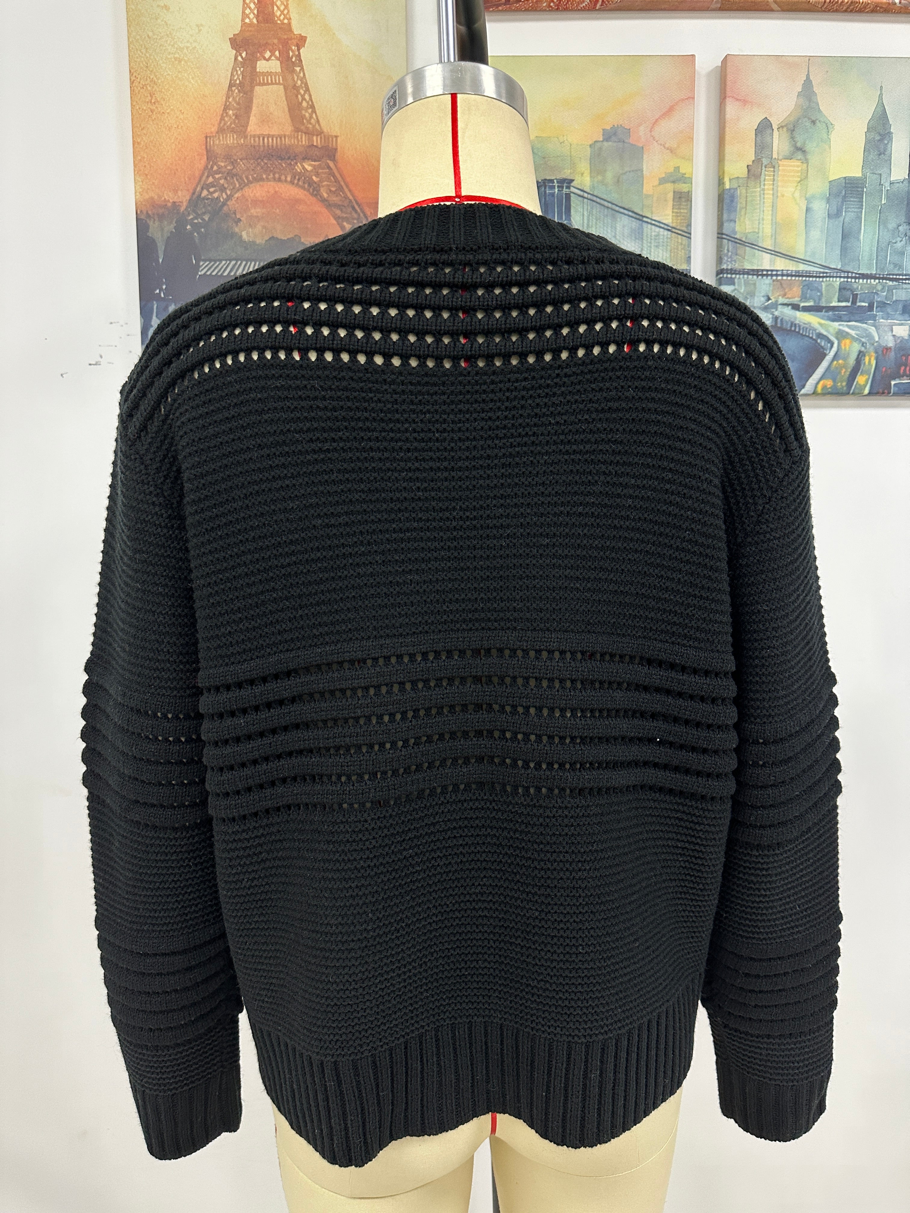 Autumn And Winter Pullover Sweater Ribbed Women's Knitting Shirt Fashion Sweater 20