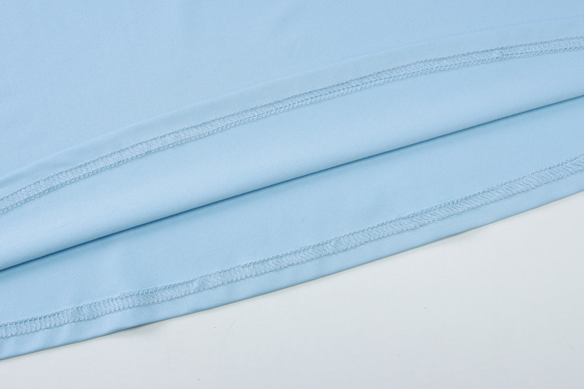 Women Summer Sexy V Neck Backless Fit Solid Knot Strap Dress 13