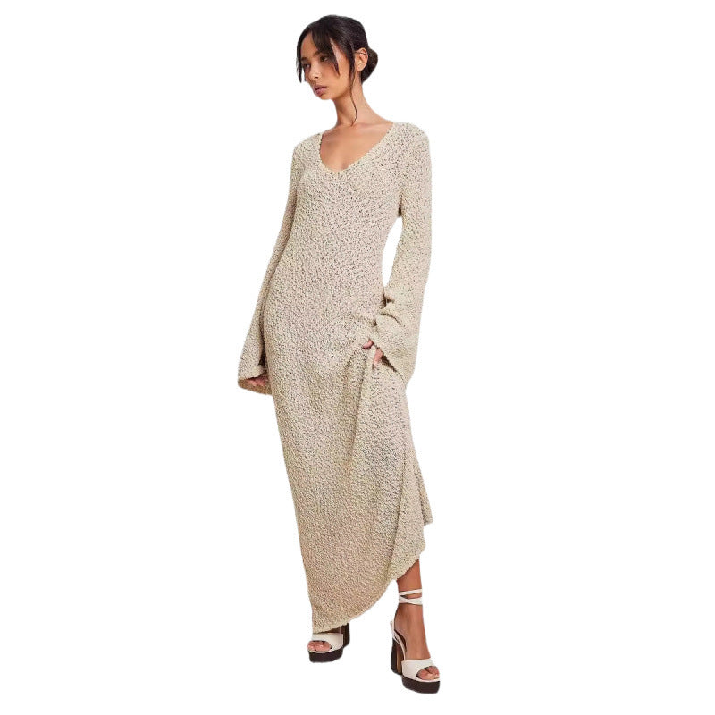 Women's Autumn Casual Long Sweater Dress 5