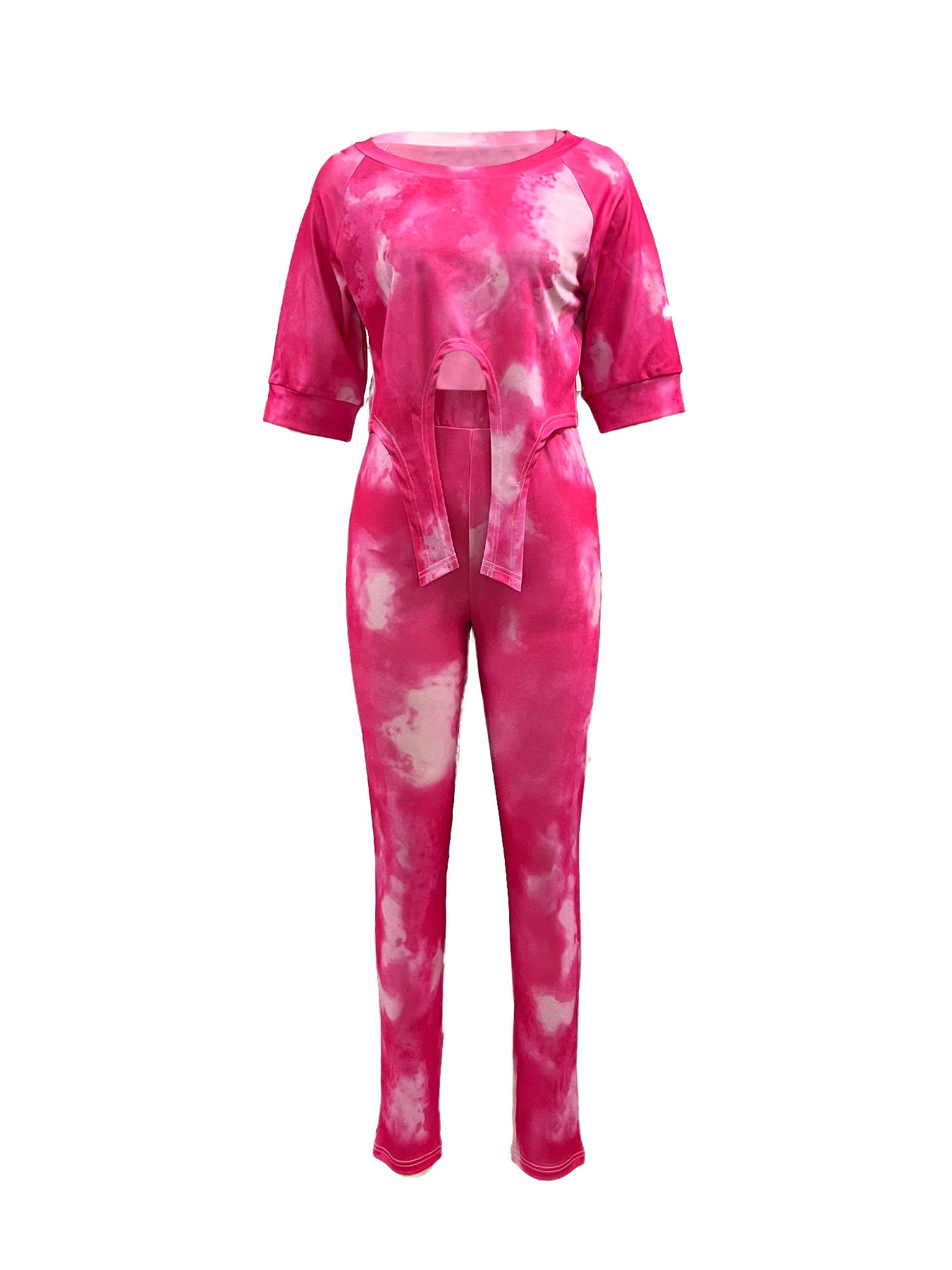 Women Printed Sexy Top and Pants Two-Piece Set 13