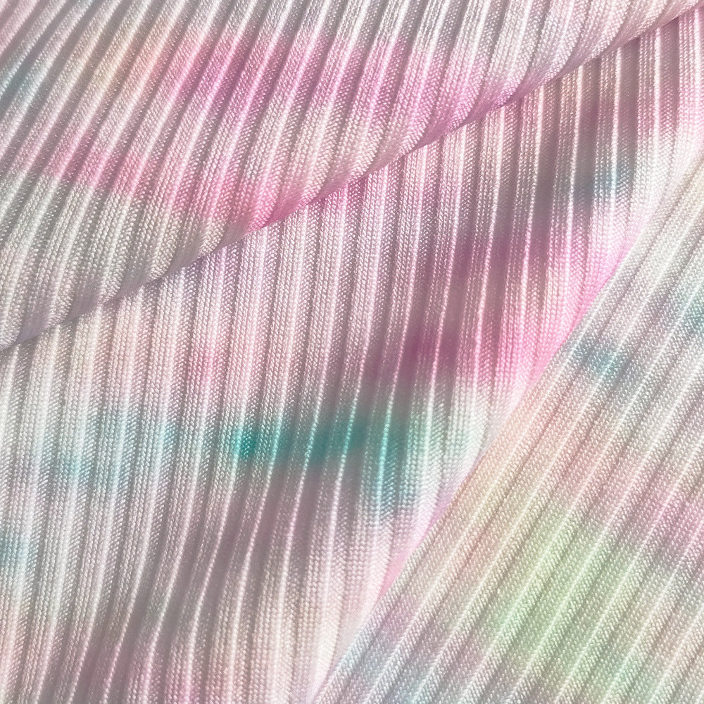 Women's Summer Sleeveless Printed Wide-Leg Two-Piece Trousers Set 30