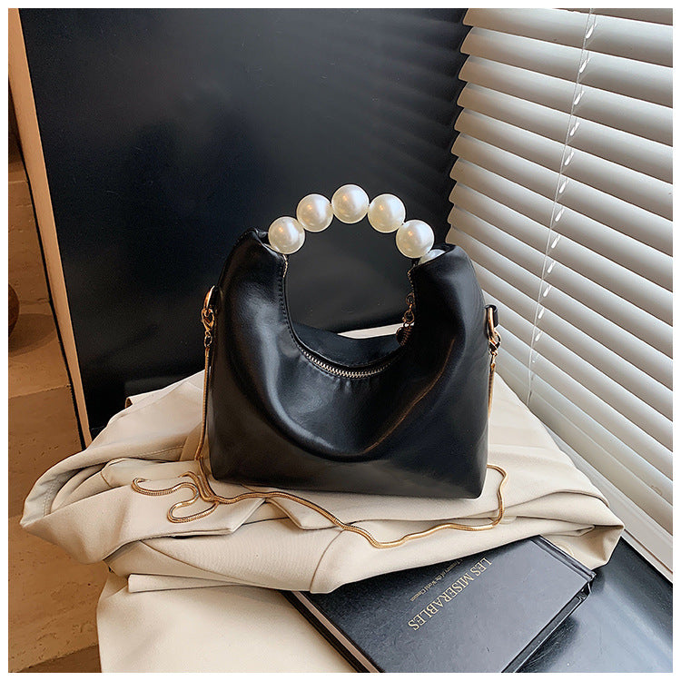 Women Pearl Handbag Chain Crossbody Bag 23