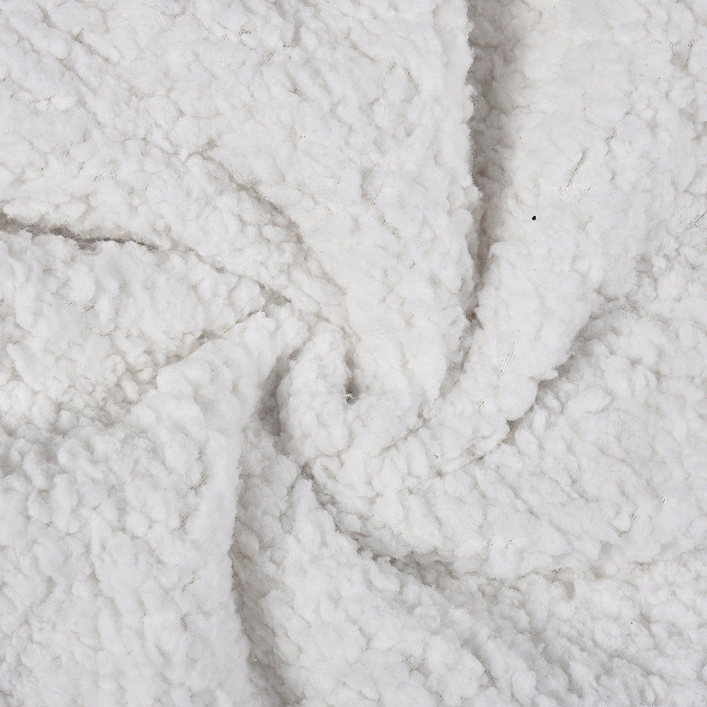 Autumn And Winter Plush Wrap Top And Mini Skirt Two Piece Set 14