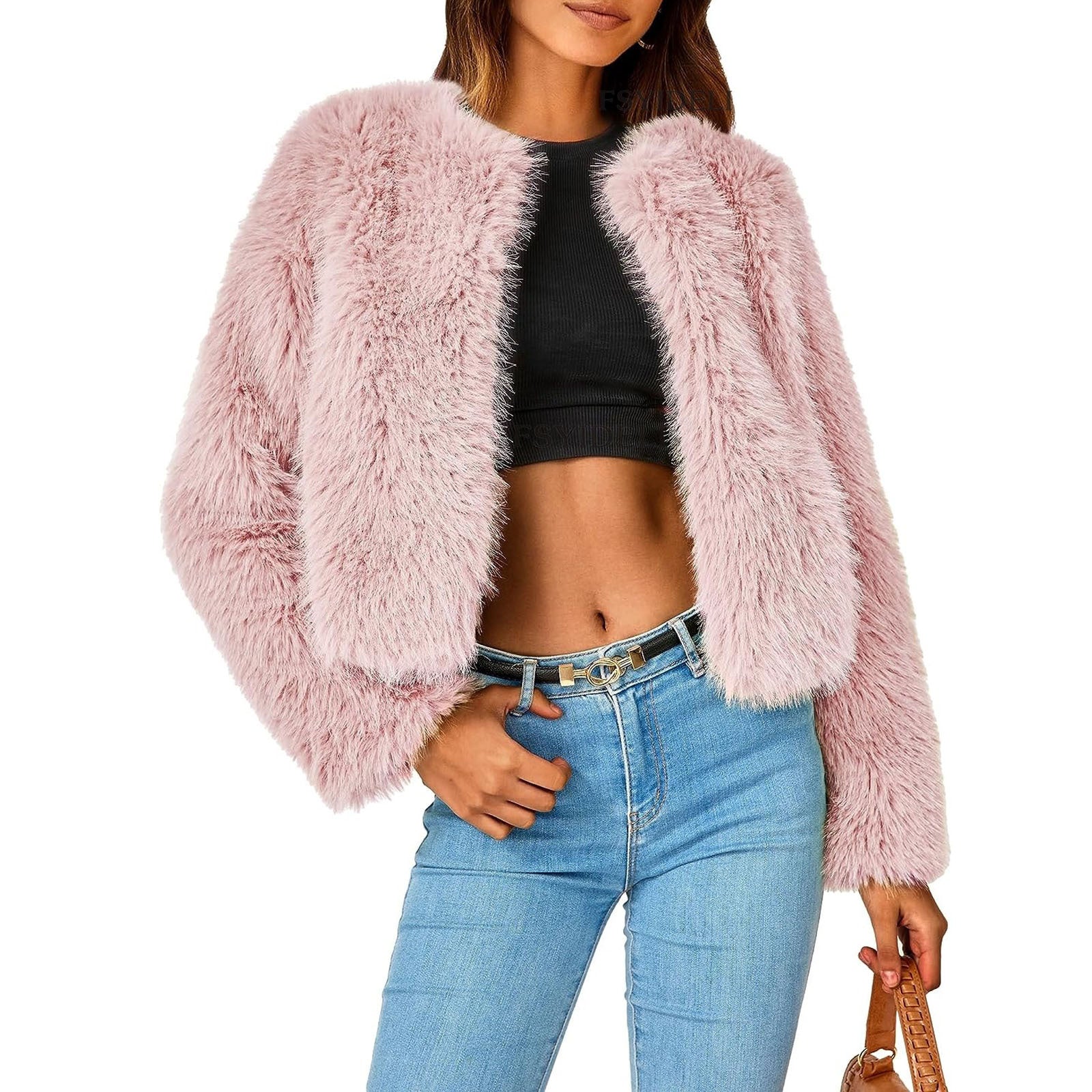 Women Winter Fur Plush Jackets 4