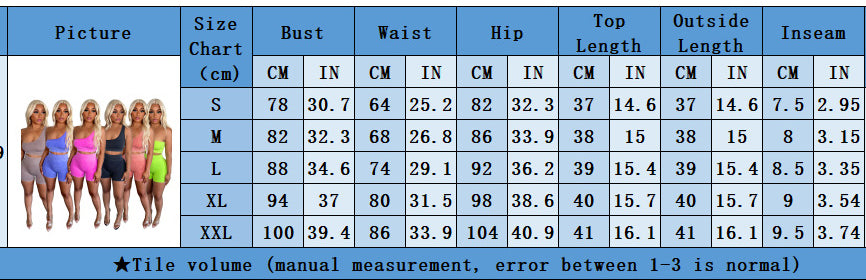 Slash Shoulder Sleeveless High-Rise Shorts Casual Tracksuit 20