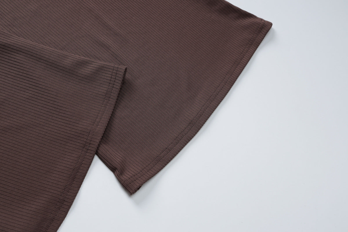 Women Off Shoulder long-sleeved Top Bell Bottom Pant two-piece set 12