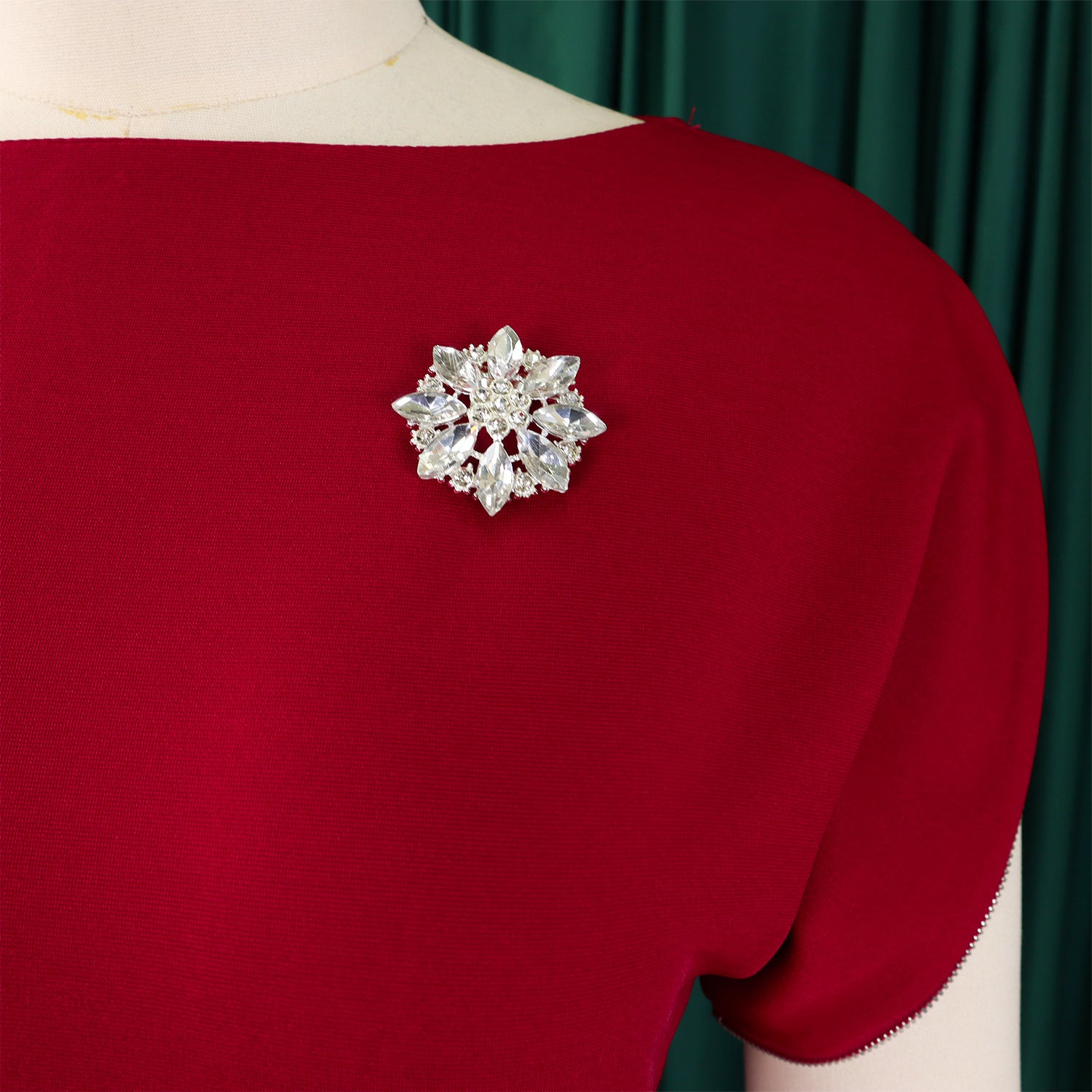 Plus Size African Round-Neck Short-Sleeve Chic Elegant Ol Bodycon Dress 17