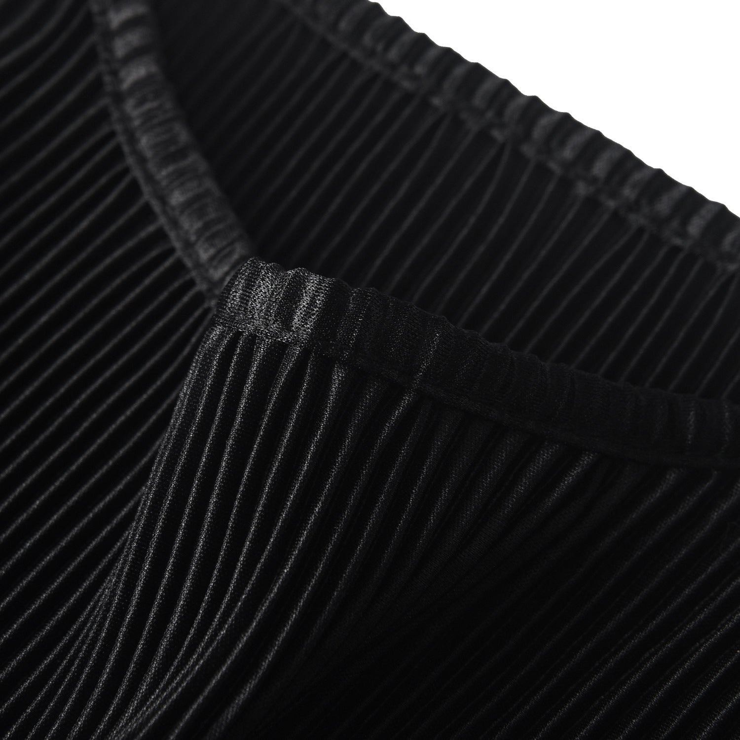 Women Loose Solid Long Sleeve Top and Wide Leg Pants Two-piece Set 8