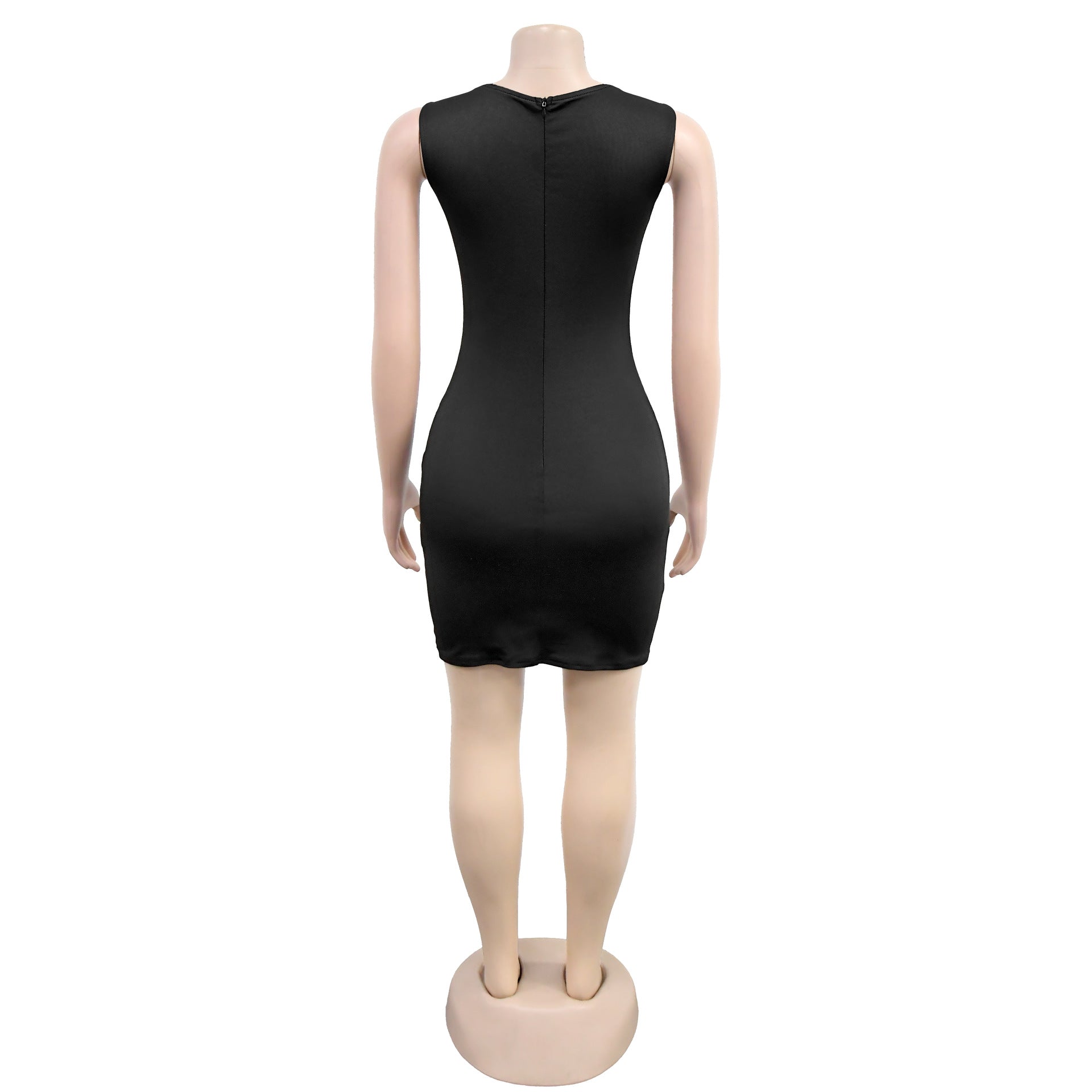 Women's Sexy Beaded Slim Strap Dress 6