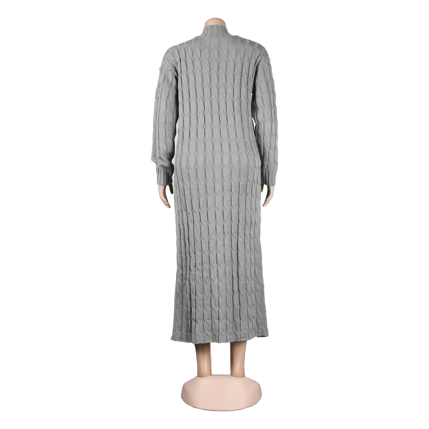 Women Solid Cardigan Sweater 58