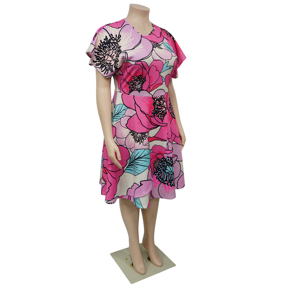 Spring Summer Style African Women's Clothing Chic Career Slim Plus Size Dress 16