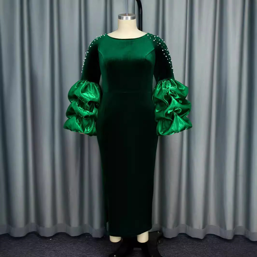 Women Beaded Party Dress 3