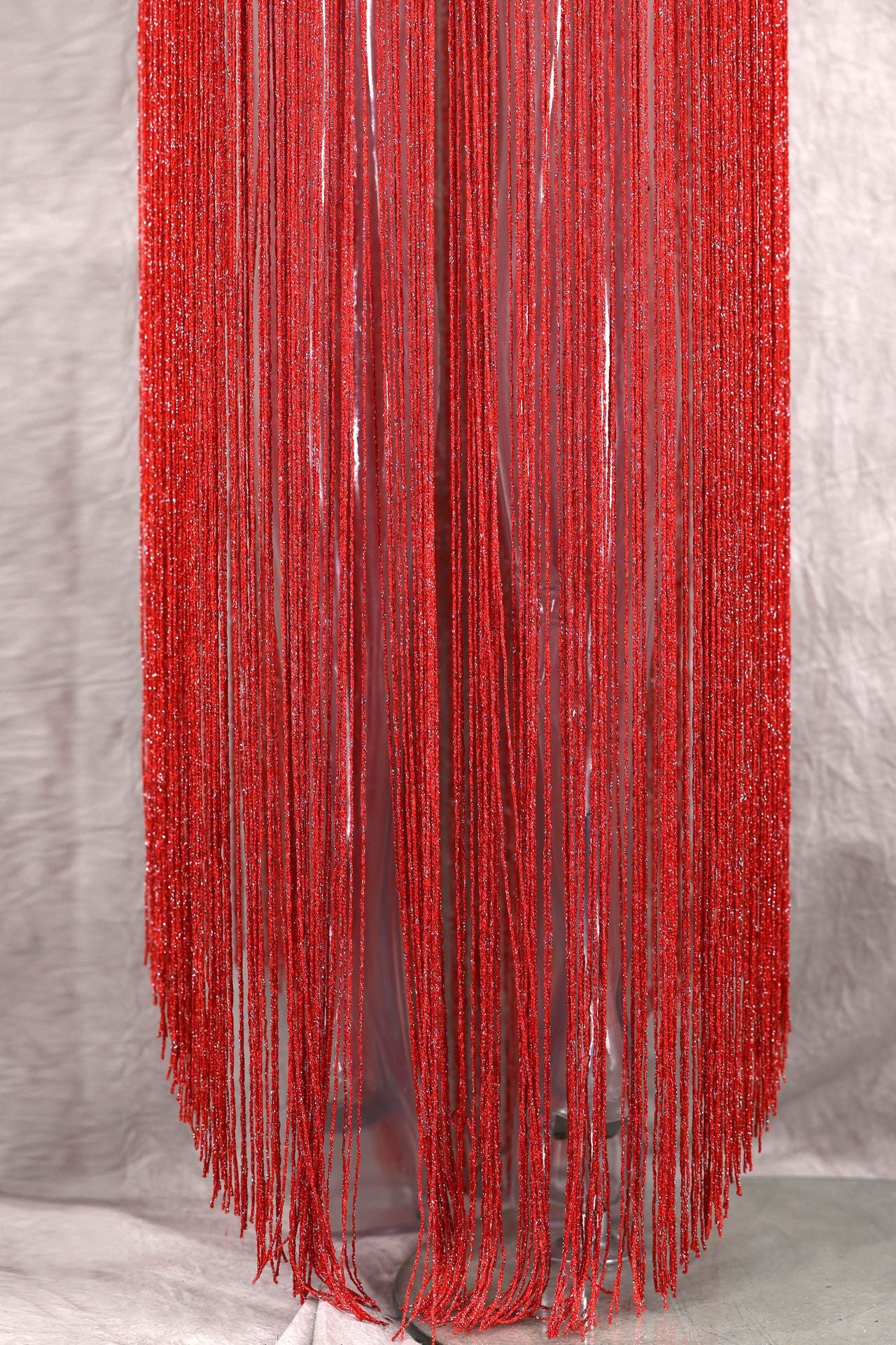 Spring Summer Style Tassel Trimmed Sexy Slimming Zipper Strapless Dress 23