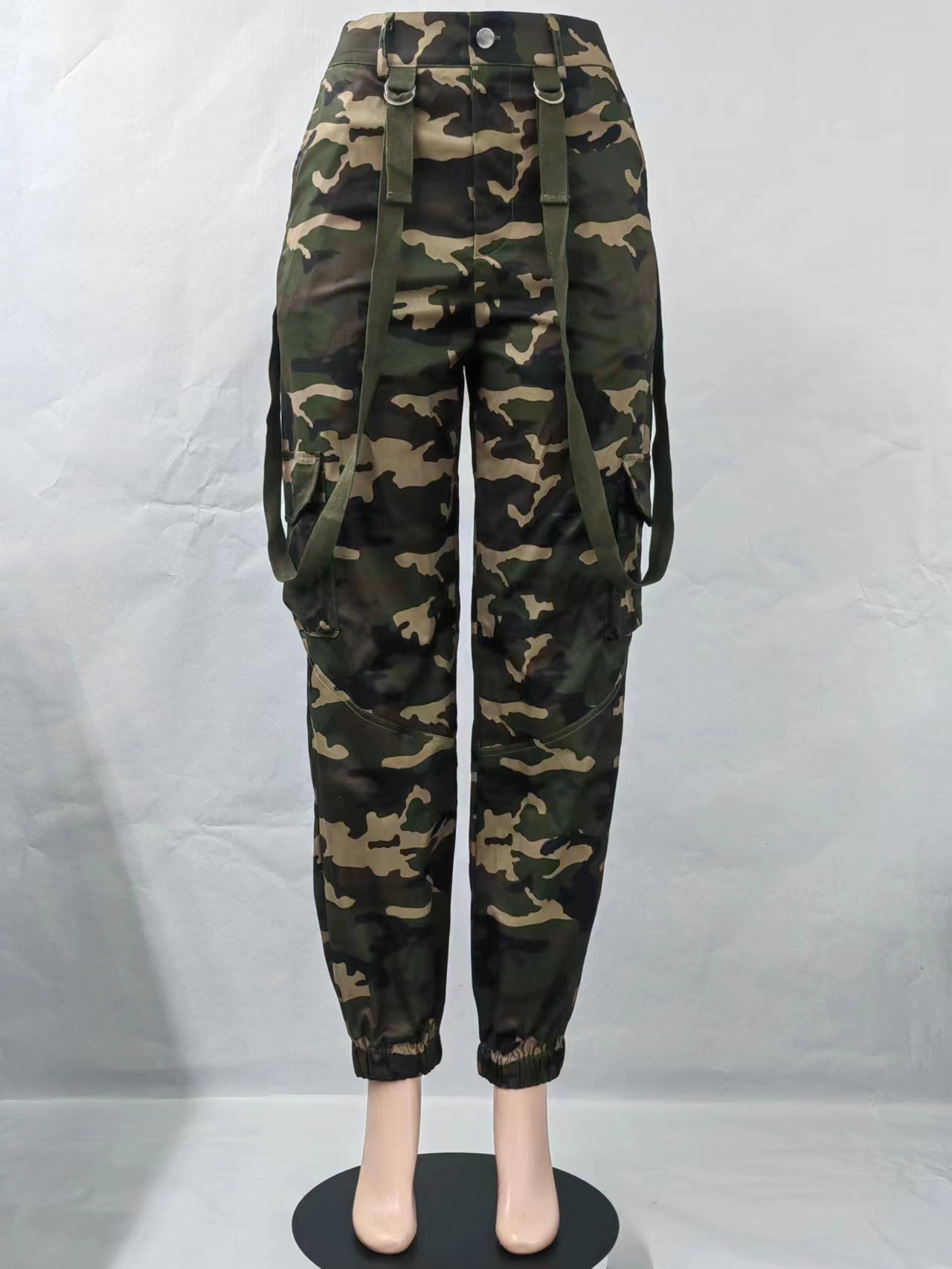 Street Fashion Camo Instep Cargo Pants 9