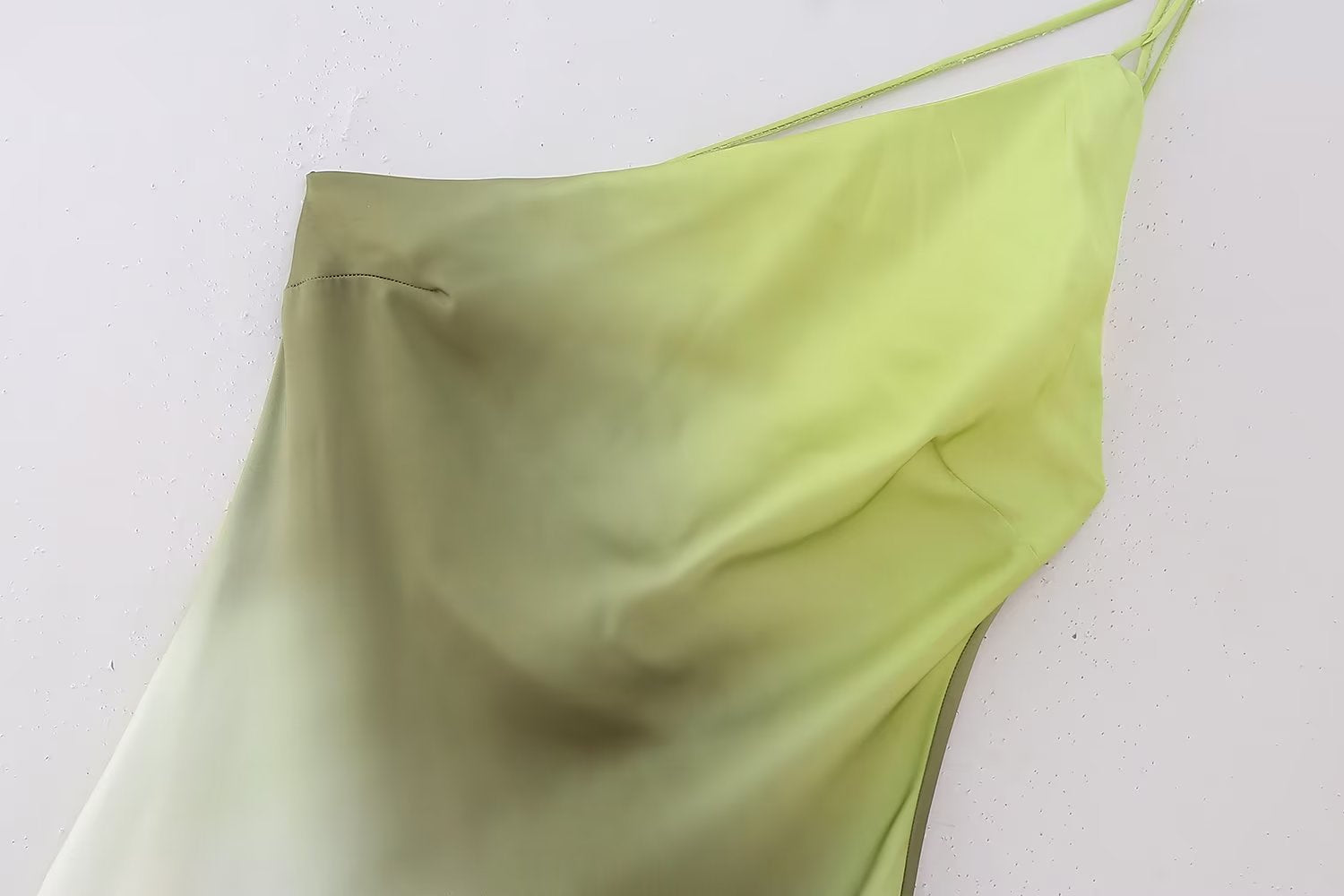 summer women's tie-dye asymmetric dress 4