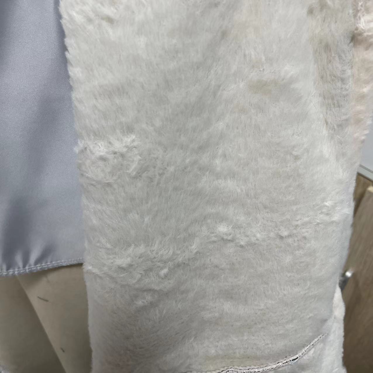 Women winter furry Faux warm jacket 11