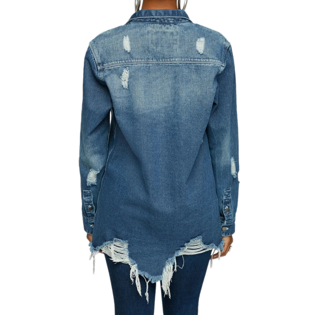 Sexy Fashion Women's Clothing Denim Jacket 9