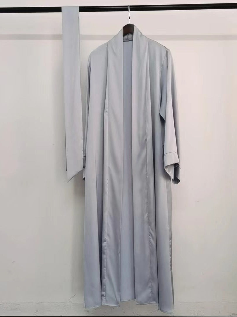 Solid Color Elegant Robe Cardigan