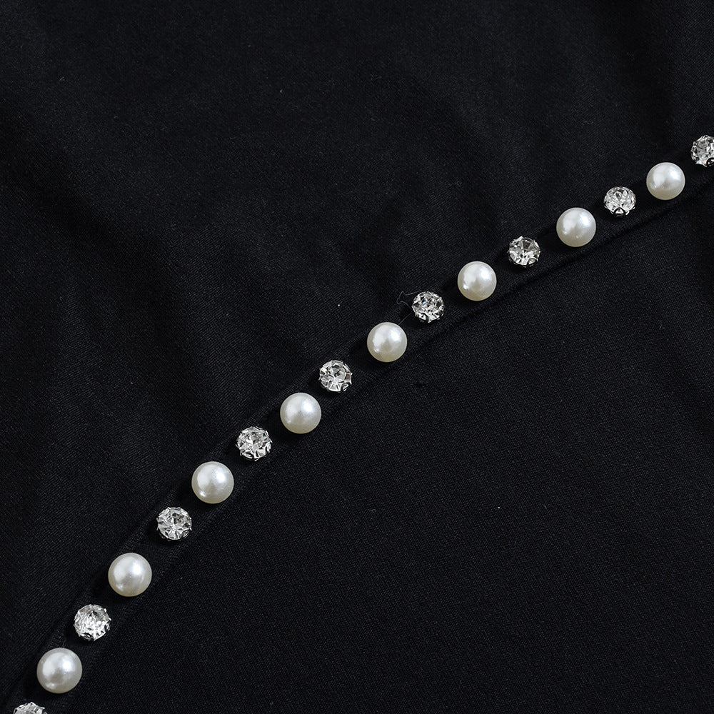 Summer Style Trend Hollow Diamond Single-Sleeve Women's Dress 8