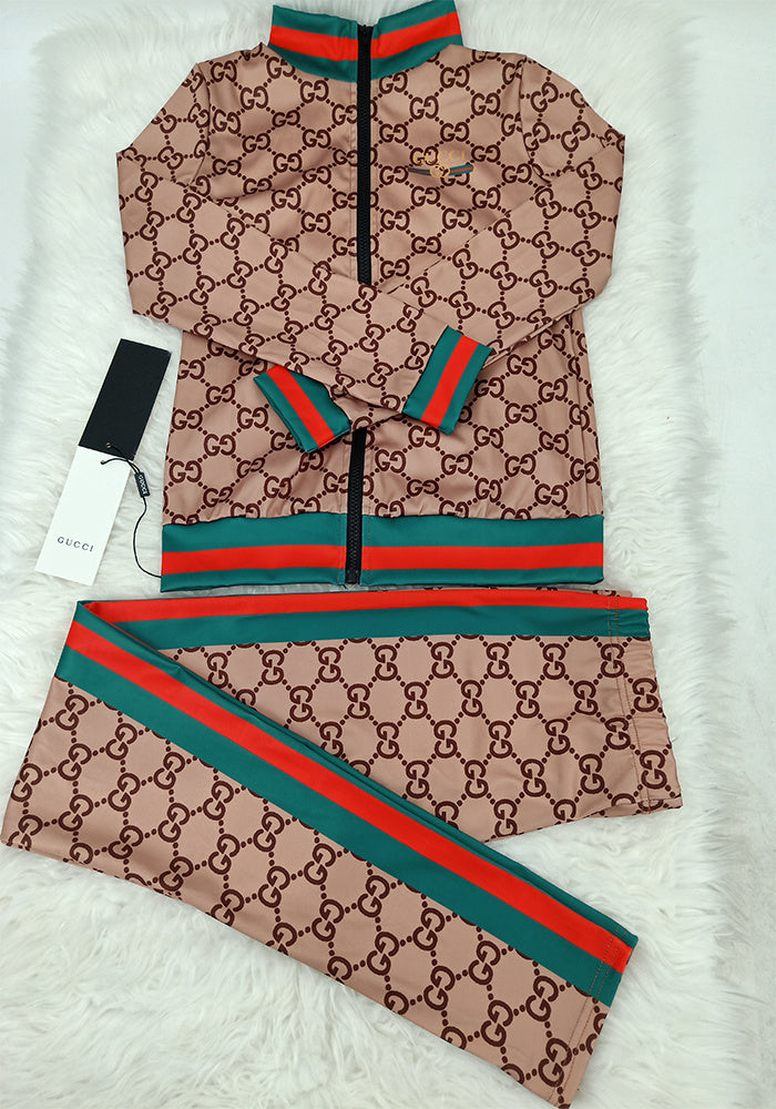 Women's Casual Chic Fashion Trendy Slim Fit Zipper Autumn Winter Jacket Two-Piece Pants Set 5