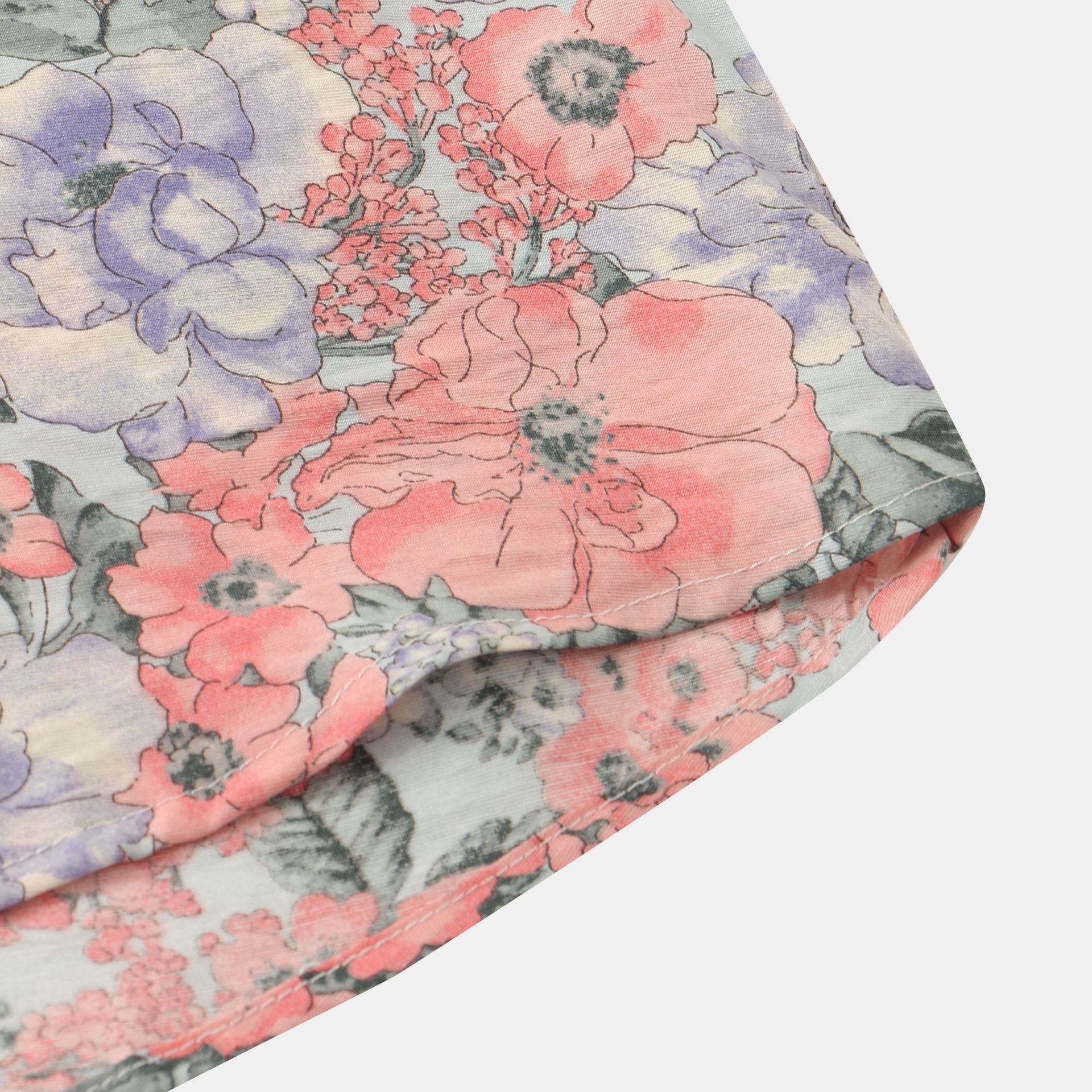 Summer Floral Men's Short Sleeve Shirt 10