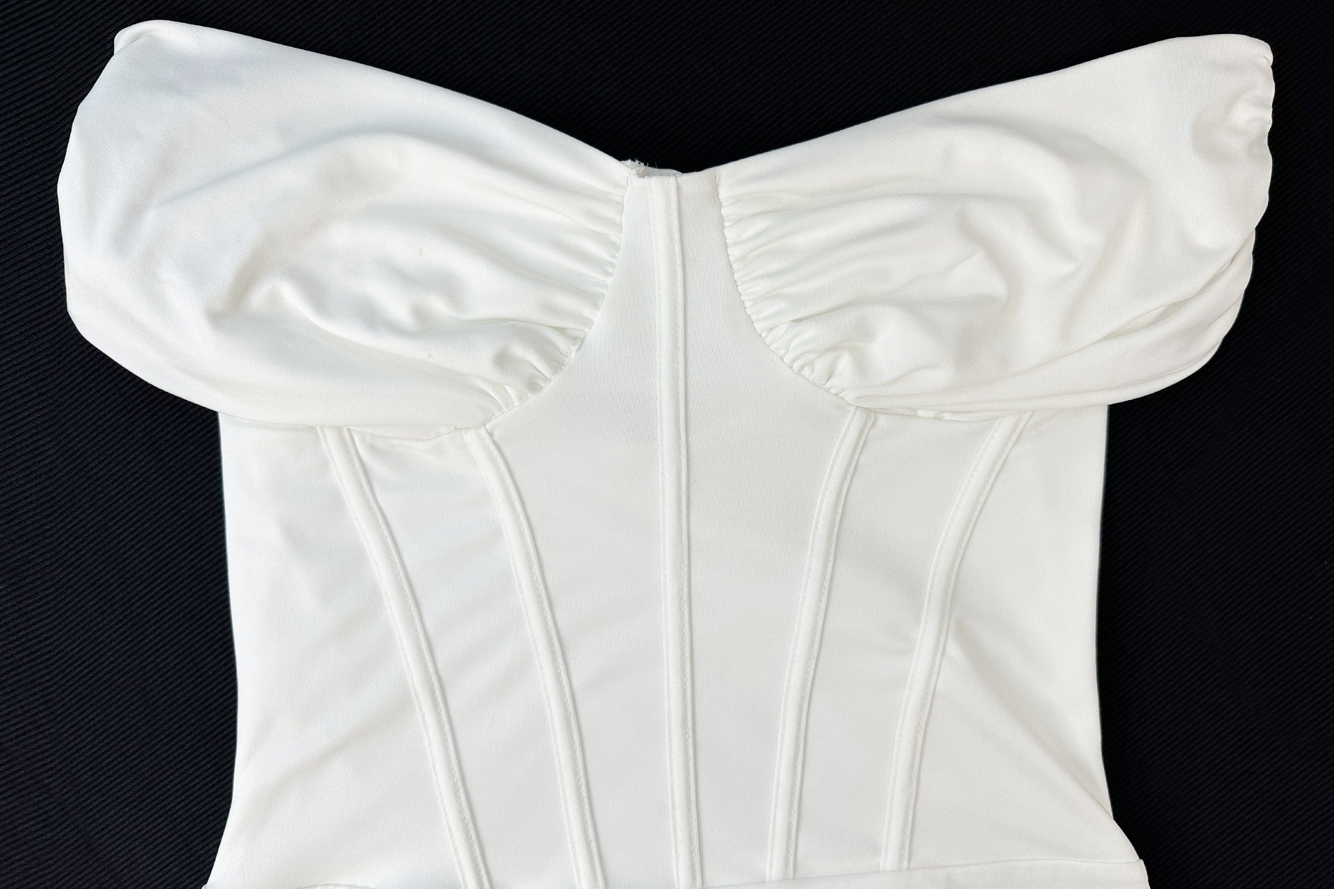 Women Sexy Sleeveless Off-Shoulder Strapless Bodycon Mini Dress 11