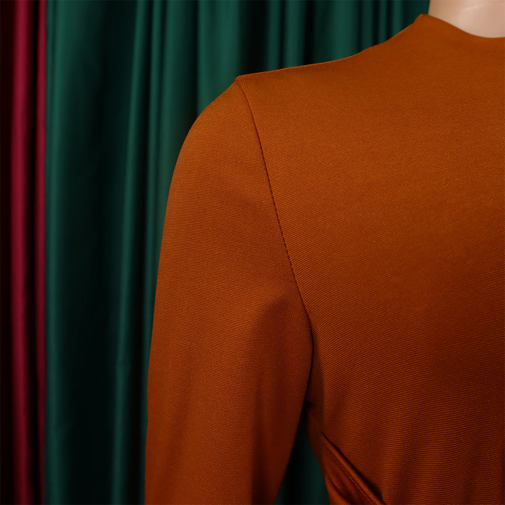 Women's Fashion Chic Pleated African Plus Size Swing Dress 27