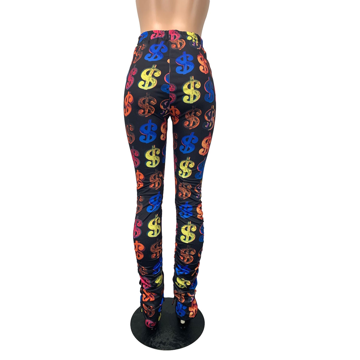 Women Casual printed pleated trousers 21