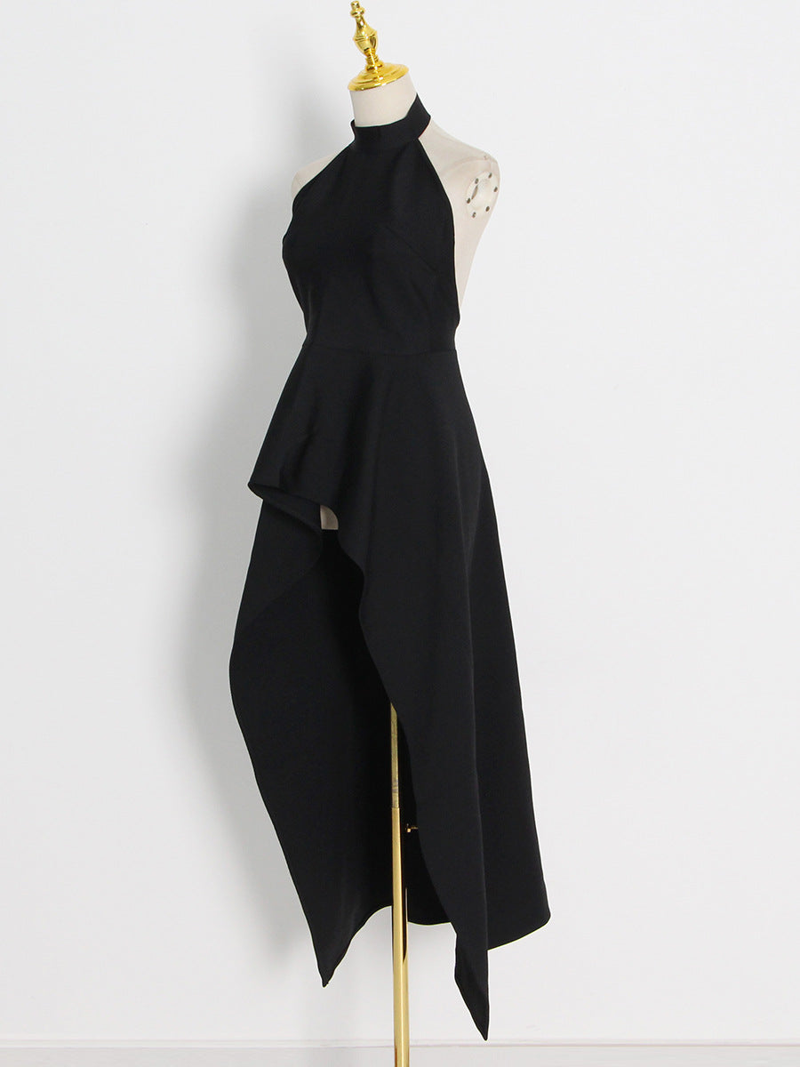 Fashion Two-Piece Spring Round Neck Sleeveless Slim Waist Irregular Two Piece Set 22