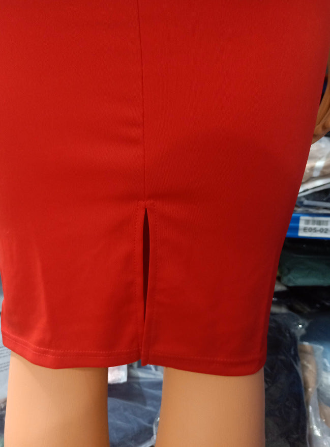 Women Summer Sexy Off Shoulder Strapless Belt Dress 4