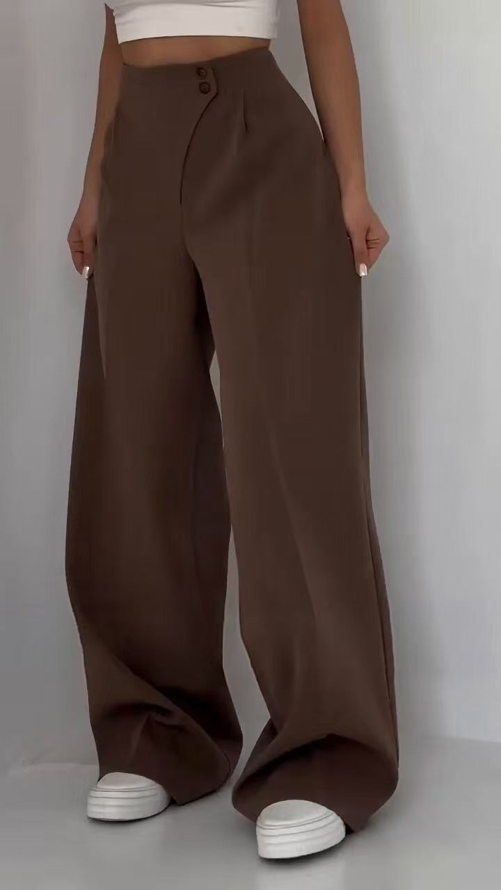 Women Casual Straight Pants 13