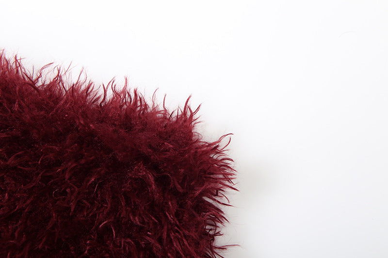 Women Fall Backless Hooded Top and Skirt Two-Piece Set 16