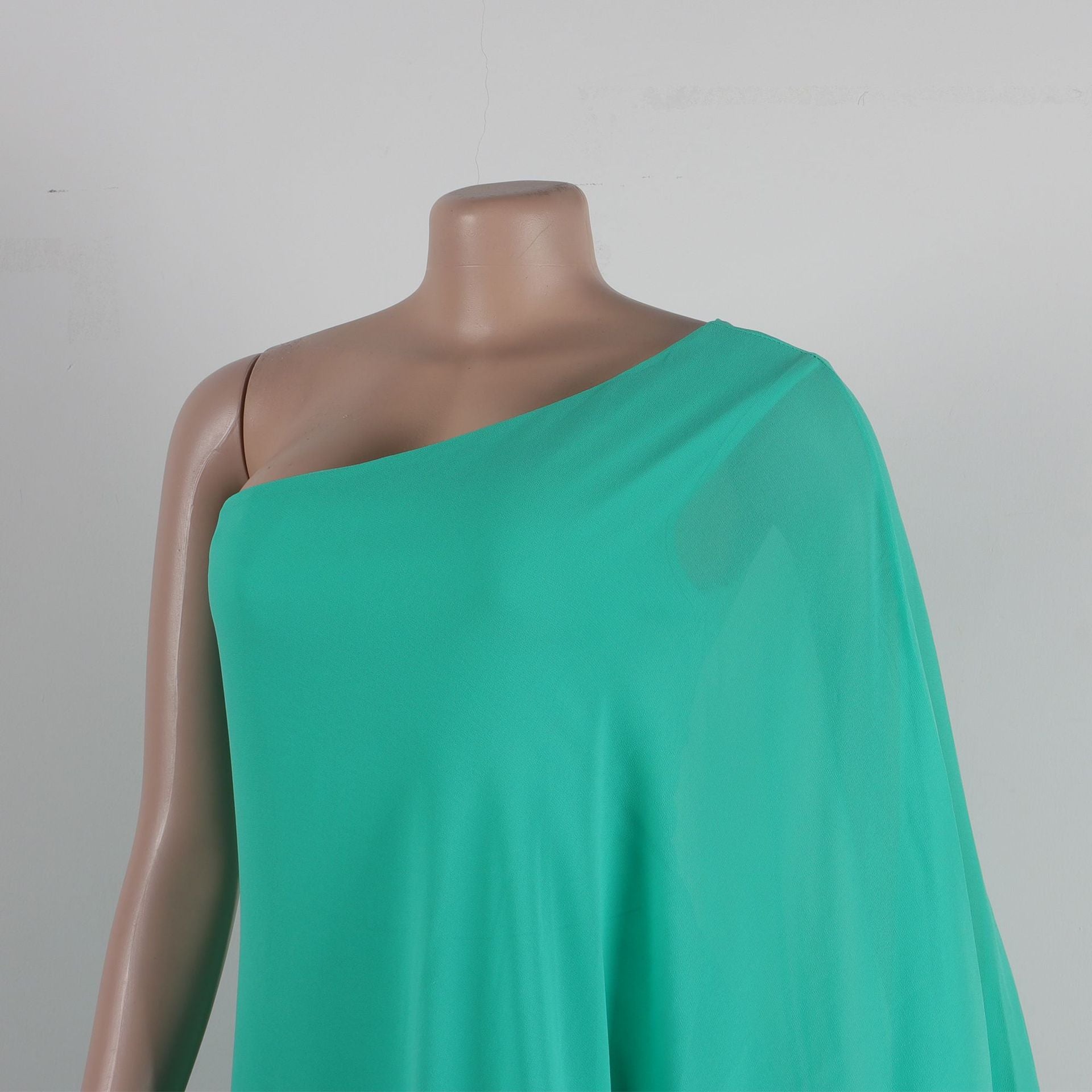 Women Sexy One Shoulder Sleeveless Stretch Jumpsuit 75