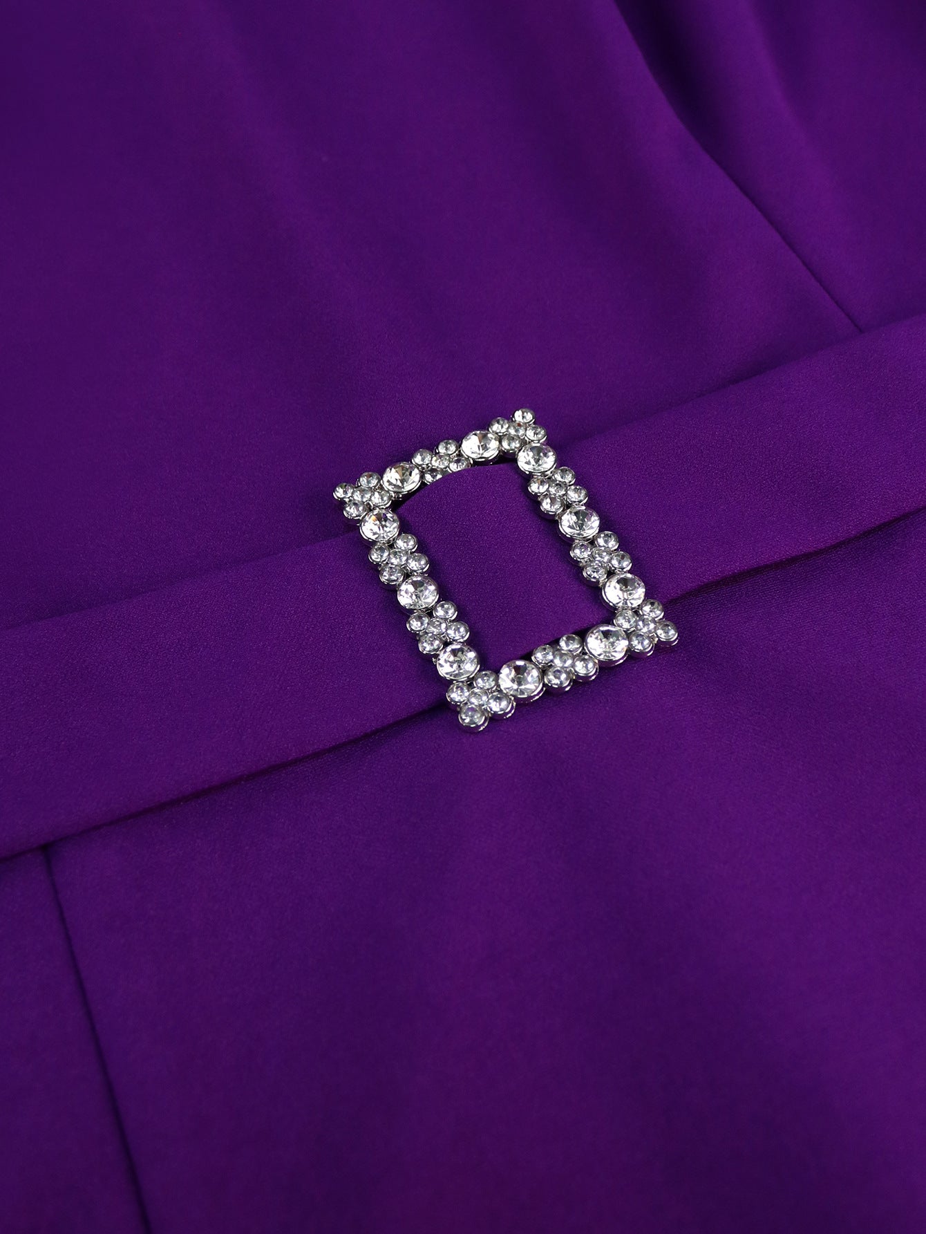 Women Lace Patchwork See-Through Round Neck Dress 6