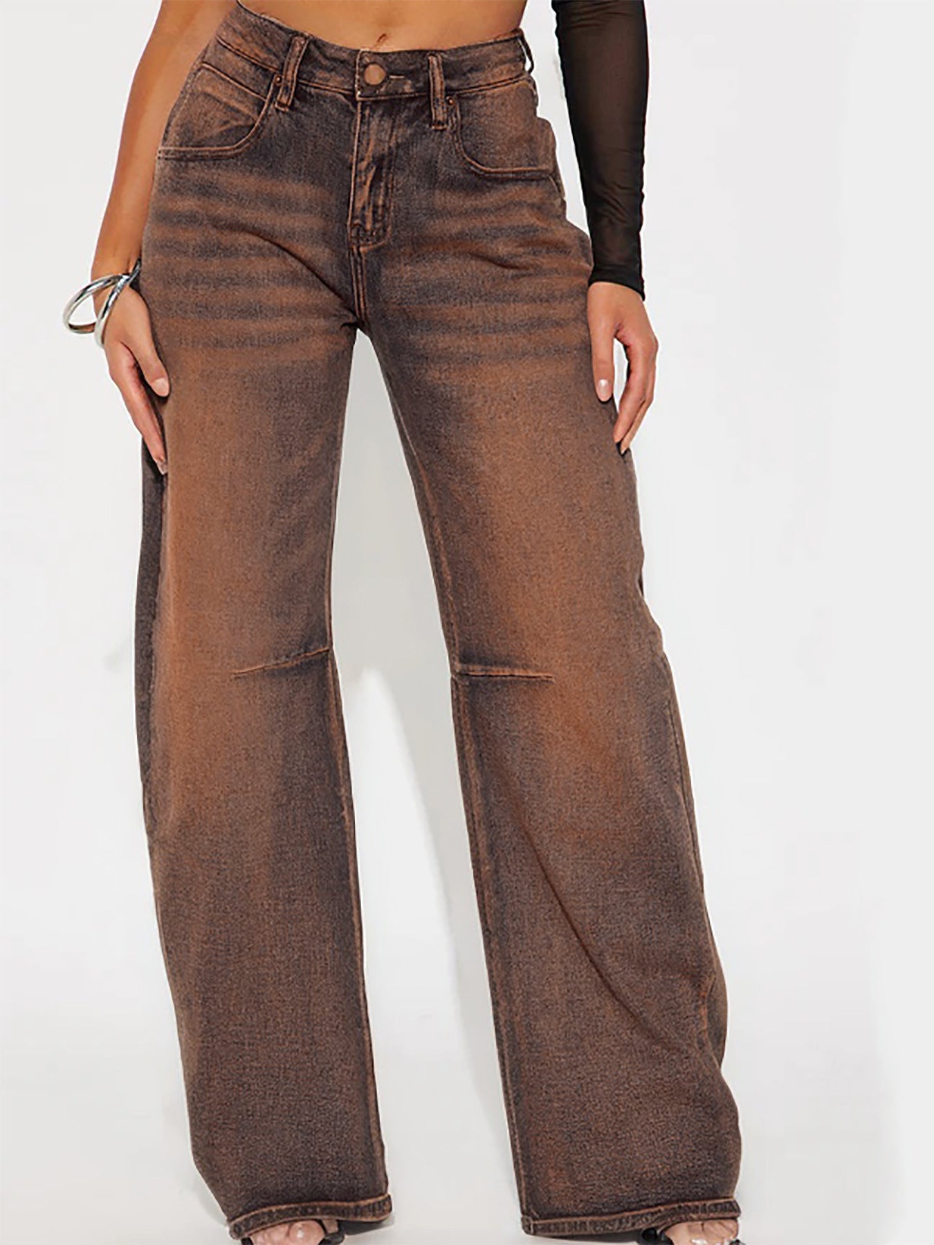 Women Stretchy Denim Pants