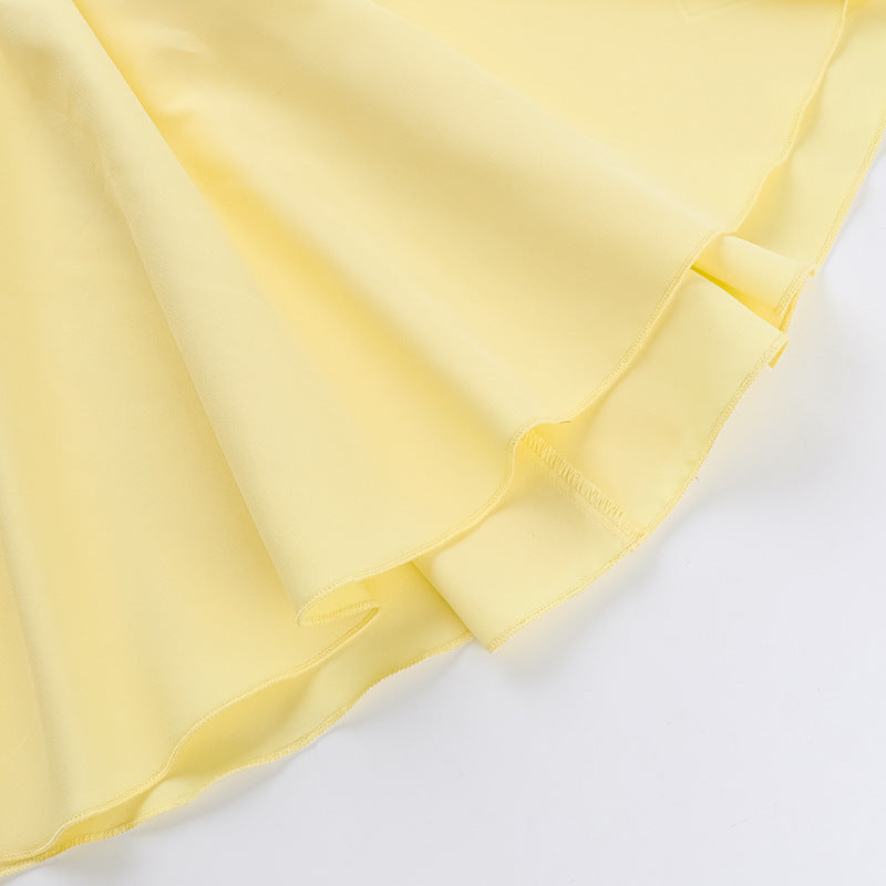 Women Sexy Summer Slim Waist Strap A-Line Mini Dress 14