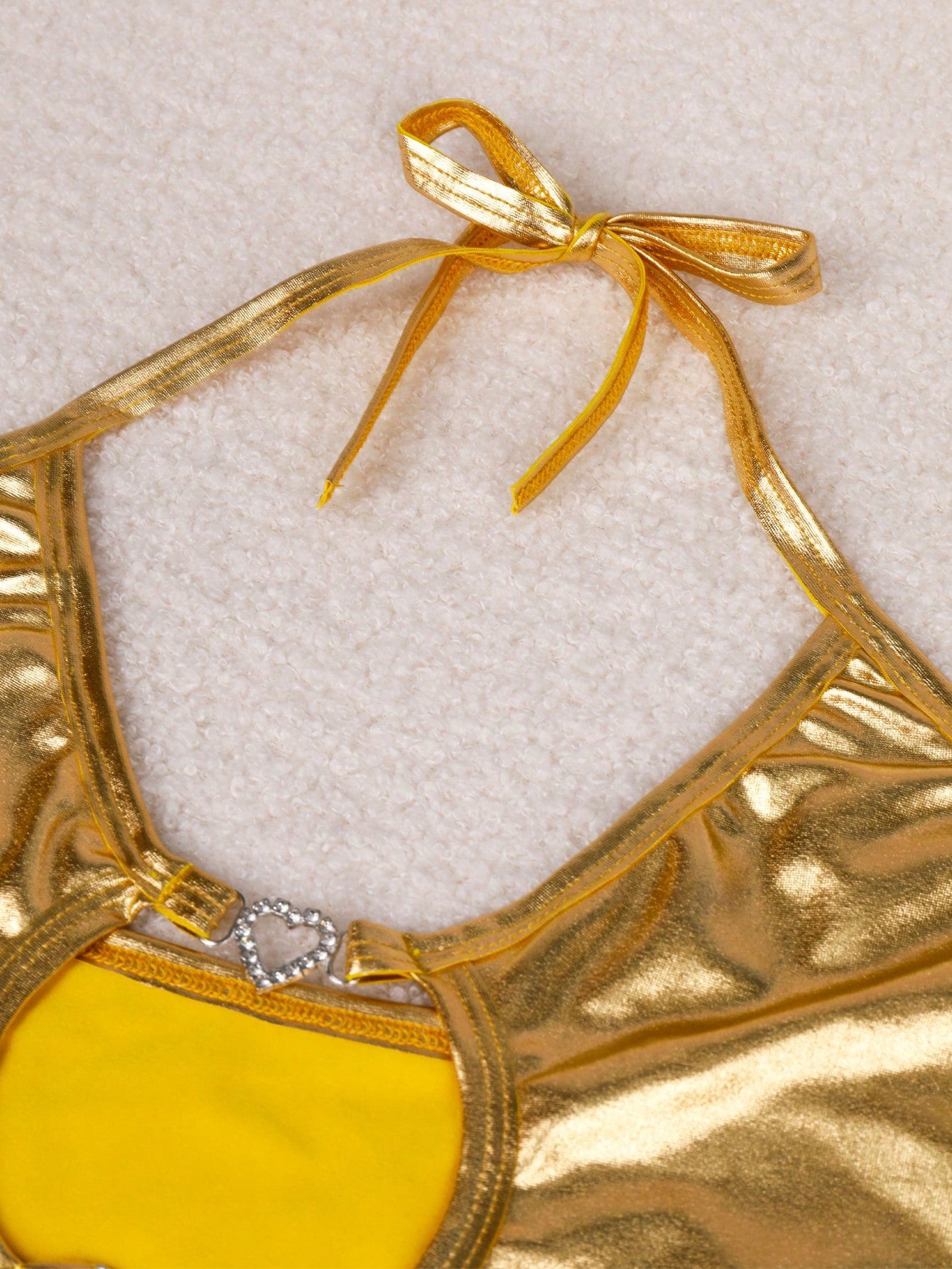 Women tie-neck hollow dress 19