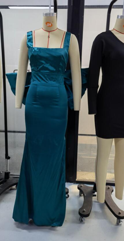 Women Bow Evening Dress 7