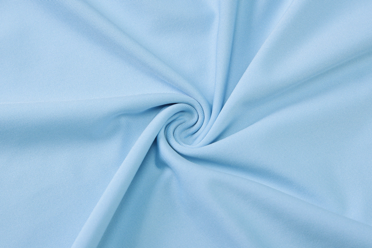 Women Summer Sexy V Neck Backless Fit Solid Knot Strap Dress 15