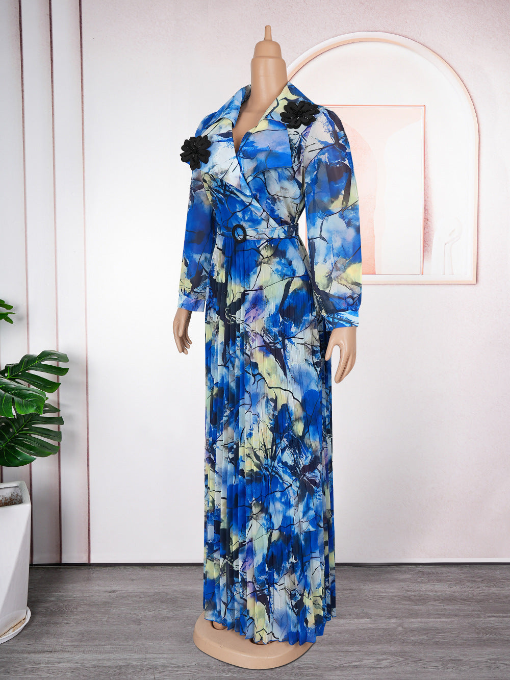 Plus Size Print Women's Fashion Dress 13