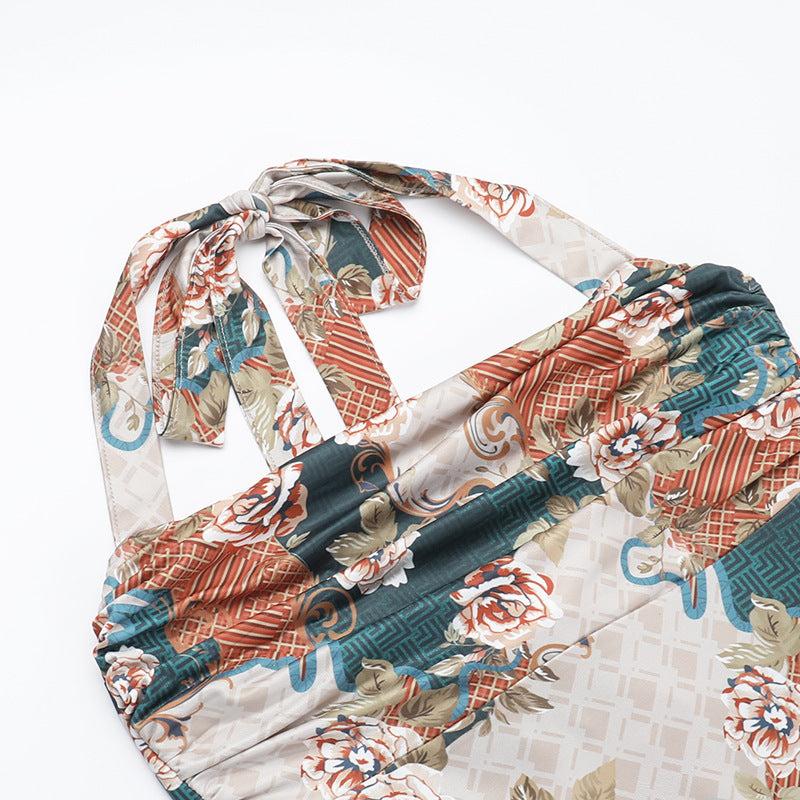 Summer Sexy Holiday Strap Low Back Slim Long Dress 10