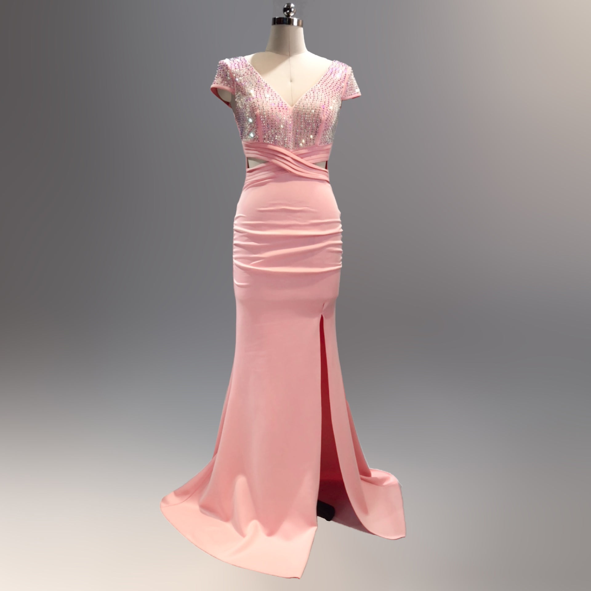 Women Formal Party Fishtail Evening Dress 37