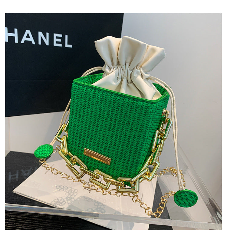 Women Mini Chain Handbag Shoulder Messenger Bag Small Square Bag 27